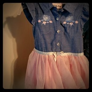 Denim Tutu Dress